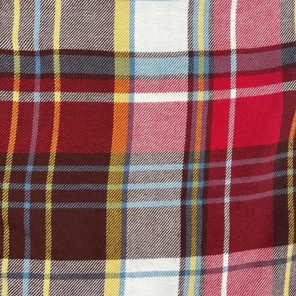 Duluth Trading Co. Tartan Plaid Crosscut Wicking Flannel Button Down Shirt XS - Picture 8 of 8